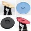 Material para tocado de novia DIY tocado de novia retro estudio fotográfico sombrero de copa sombrero de copa para banquete de gala base de tocado en blanco