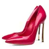 Zapatos de moda europeos y americanos transfronterizos punta boca poco profunda tacón metálico zapatos de mujer odian alto comercio exterior suministro AliExpress zapatos