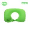 Almohada Inflable en Forma de U, Almohada Inflable Tipo Bombeo Manual, Almohada Portátil para Cuello de Viaje, Almohada Cervical Inflable Sambo para Viajes al Aire Libre, Regalo para Eventos