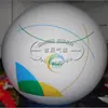 Pelota inflable luminosa personalizada de fábrica, resistente al envejecimiento, al calor y al aire, flotador de aire inflable para exteriores, modelo inflable decorativo