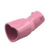 Tubo de Escape Modificado para Coche Nuevo Cola de Escape de Acero Inoxidable Engrosado Rosa con Forma de Corazón 63 mm