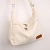 Bolso de hombro estilo japonés de Hong Kong, nuevo y moderno, sencillo, combinable, de gran capacidad, para uso diario, bolso de mano para estudiantes.
