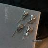 Broca para uñas joyería al por mayor y2g chica hot serie oscura Cadena Corazón Torcido estrella aleación diamante uña larga accesorios diy