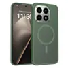 Adecuado para Uso en el Extranjero Xiaomi 15t Funda Magnética para Teléfono Tacto de Piel Semitransparente Anticaídas Mate de Negocios 17Pro Funda Protectora Venta al por Mayor
