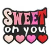 Nueva Serie de Bodas Día de San Valentín Accesorios Planos de PVC Broches, Bolsas, Accesorios para Joyería DIY, Parches de Goma Suave de Dibujos Animados
