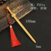 Latón Tianshi Taiji Espada Sólida Beidou Siete Estrellas Muebles Sala de Estar Escritorio Adornos de Cobre Artesanías Nuevo Chino Taoísta