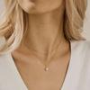 Cross-Border de camada única imitação colar de pérolas nicho feminino ins estilo oval colar de pérolas simples all-match clavicle chain