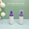 60ml100ml botella cónica blanca para mousse botella de espuma limpieza de pestañas limpiador facial pasta de dientes bomba espumosa subenvasado