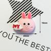 Celebridad de Internet Popular Accesorios para Manicura Cabeza de Animal de Dibujos Animados Lindos Parche de Resina DIY Material de Decoración Funda de Teléfono