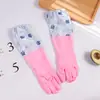 Novas luvas de limpeza para lavar louça e tarefas domésticas, luvas domésticas de borracha, látex, nitrilo, PVC, longas, fornecimento direto da fábrica