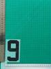 Cuerpo de caballo-negro Una banda para el brazo con número y letra de jersey número estampado en caliente mapa de transferencia térmica jersey suministros para jersey