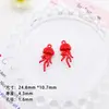 Colección de Colgantes Esmaltados de Medusa Oceánica Cadena para Teléfono DIY Pendientes Collar Pulsera Accesorios de Joyería Coloridos