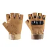 Luvas Táticas Masculinas Antiderrapantes Resistentes ao Desgaste Protetoras Casco Rígido Fã Militar Combate Treino ao Ar Livre Luvas de Ciclismo Atacado Transfronteiriço