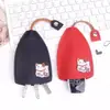 Estuche para Llaves Deslizante Mini Cubierta Protectora para Hombres y Mujeres, Universal para Coches, Llavero de Dibujos Animados Lindo para Coche
