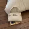 Bolso de Hombro de Moda de Estilo Coreano de Alta Apariencia para Mujer 2026 Primavera Nuevo Estilo Bolso Cuadrado Pequeño Cruzado Simple y de Moda