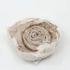 Tecido de Renda Fresco e Elegante com Design de Rosa Seca Tridimensional, Corsage Estilo Chinês Vintage, Acessórios para Sapatos e Chapéus, Adornos para Casacos e Grampos de Cabelo