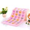 Fibra 25*50 Toalha Infantil Estampada Macia Absorvente Toalhinha Presente Jardim de Infância Toalha Quadrada Toalha de Rosto para Bebê