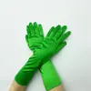 Guantes de protección solar de longitud media para verano, guantes para mujer adulta, guantes elásticos de colores largos de spandex, guantes de etiqueta