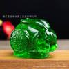 Artesanías de Cristal Adornos de Conejo Esmaltado Coloridos Regalos de los Doce Signos del Zodíaco Decoración Esmaltada para Sala de Estar del Hogar Conejo de la Suerte