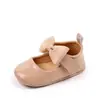 Zapatos Nuevos para Niños Pequeños Zapatos de Princesa para Bebés Malla Lazada Color Sólido Simple Suela de Goma Antideslizante Zapatos para Niños Pequeños