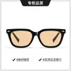 Gafas de sol unisex de acetato con montura cuadrada estilo MU se pueden equiparar con monturas para gafas de prescripción BC-2063