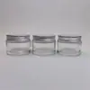 Venta al por mayor del fabricante Botella Universal de Crema de 60 ml Borde Enrollado Tapa de Aluminio Frasco de Vidrio para Cáñamo Descuento por Cantidad Grande En Stock