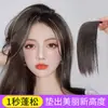 Mecha de Peruca para Aumentar o Volume do Cabelo, Dispositivo Fofo, Aplique de Peruca, Cabelo Natural, Aplique de Cabelo de Uma Peça, Almofada Espessante Sem Marcas em Ambos os Lados, Almofada para Raiz do Cabelo