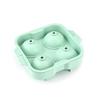 4 Buracos 6 Buracos Molde de Hóquei no Gelo Transfronteiriço Silicone Ice-cube Whisky Household Round Ice-cube Bar Ferramenta de Fabricação de Gelo com Tampa