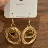 Brincos Estilo Coreano 2026 Puros e Delicados para Mulheres, Brincos de Franja Versáteis, Tendência Popular Online, Brincos Atacado para Barracas