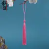 8cm Franja de Borla Vertical Estilo Antigo Embalagem Envelope Vermelho Marcador de Página Saquinho de Borla Pingente para Bolsa DIY Fabricante Atacado