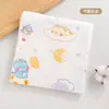 Bolsa de Sala de Parto de Bebé de Dibujos Animados de Algodón Tejido Simple Suave Transpirable No Sofocante Que Absorbe el Sudor Manta Envolvente para Bebé Envoltorio para Bebé