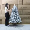 Árvore de Natal 1,5m Árvore Branca Nevada Árvore de Natal Simulada Fábrica 1,8m/2,1m/3m Árvore de Cedro Atacado