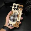 Adecuado para funda de teléfono móvil Xiaomi 15t, Negocios Maduro Nuevo de Moda Pareja Elegante Geométrico Textura Simple Creativo