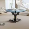 2026 Nova Máquina de Mahjong Montanha-Russa Totalmente Automática Mesa de Jantar Doméstica Uso Duplo Mesa de Jantar Silenciosa Mesa de Mahjong com Asa Rotatória Integrada