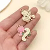 50 Sobres de Cartas Serie Día de las Madres, Flores, Colgantes de Corazón, Aretes DIY, Pulseras, Paquete de Materiales para Accesorios