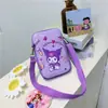 Nueva Bolsa para Padres e Hijos Niños Bolsa para Teléfono Móvil Cáscara Dura Bolso Cruzado Patrón de Dibujos Animados Bolsa Tipo Caja Niña Salir Bolso de Hombro Casual
