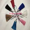 Marcador de Página de Liga Metálica Estilo Chinês Peixe Plano Borla Pendurada Anti-rugas Borla Pequena para Roupas Borla Decorativa Presente