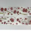 Estilo Antiguo Mazo Deco 01 Estampado en Caliente Bambú Hoja de Arce Palabras cero Diario Cinta Washi Lino Fluido Material Liso Pegatinas Decorativas