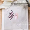 K9 Nuevo Súper Brillantes Base Plana Coloridos 3 mm Redondos Pedrería para Uñas Mezcla de Pedrería Triturada Pedrería Apilada Decoraciones de Pedrería Adhesiva de Corte 33