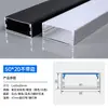 Luz lineal, luz lineal empotrada, luz lineal sin bordes, luz lineal de aleación de aluminio, luz de canal de aluminio, perfiles de canal de luz personalizados