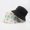 Chapéu de Pescador Reversível com Estampa de Animal Cartoon para Homens e Mulheres, Chapéu de Sol com Proteção Solar, Chapéu Bucket Tendência para Uso Externo na Primavera e Verão