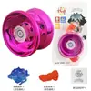 Ventas Directas de Fábrica yo-yo de metal de aleación yo-yo luminoso para niños yo-yo competitivo sueño muerto sueño vivo juguetes