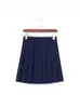 Fábrica en nombre del paquete posventa costa traje de marinero jk uniforme escolar para el traje básico falda plisada japonés genuino