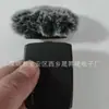 Capa de Suéter à Prova de Vento para Microfone Popular Transfronteiriça, Suéter com Clipe na Lapela, Suéter de Microfone, Suéter para Transmissão ao Vivo