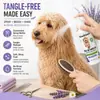 KineShineX Spray Desenredante para Perros Acondicionador y Protector para el Pelo de Mascotas Solución de Cuidado Sin Enjuague para Suavidad y Anti-Nudos