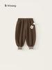 Ropa para Niños Youbao Pantalones para Niñas Primavera Estampado Floral Cintura Elástica Jogger con Cordones Pantalones Antimosquitos Pantalones Deportivos Casuales para Niñas