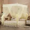 Nuevo Modelo 2026 Mosquitero Doméstico con Varilla de Soporte, Acero Inoxidable, Engrosado y Reforzado, Estilo Tradicional de Piso, Accesorios Duraderos