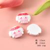 Resina Dibujos Animados Accesorios Pequeños Perro Accesorios DIY Hecho a Mano Pegamento Crema Carcasa de Teléfono Móvil Pegatina para Refrigerador Accesorios para el Cabello