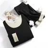 Ropa de Otoño de Lana y Seda Pantalones de Otoño Traje de Ropa Interior Térmica para Hombre Otoño e Invierno Camiseta Base Forrada de Polar Calefacción Temperatura Constante