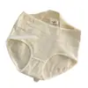 Nuevas Bragas de Mujer sin Costuras con Estampado Floral de Cintura Alta con Refuerzo de Algodón Puro, Antibacterianas, sin Costuras, Cómodas y Elásticas